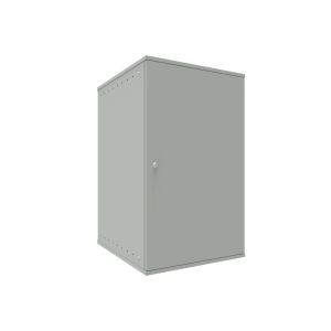 Шкаф телекоммуникационный настенный 18U, 523х600х866мм серия LITE (металлическая дверь)