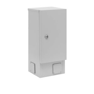 Шкаф уличный серии Real1, 510х240х245, RAL7035, с утеплителем