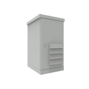 Шкаф климатический 24U, укомплектованный, тип 1.1