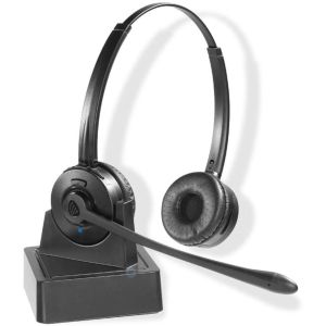 Беспроводная гарнитура VT9500-D, Дуо, HD звук, 10м Bluetooth