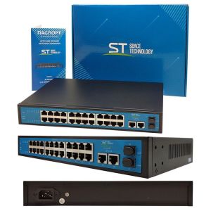 ST-S242POE (версия 2) Сетевой PoE коммутатор