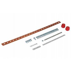 ШЗ-19 (130411-00654) Медная шина заземления, 19"