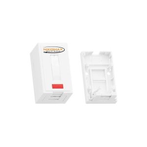 NMC-MB1P-ST-WT Корпус настенной розетки