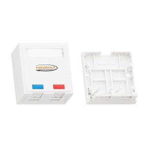 NMC-MB2P-ST-WT Корпус настенной розетки