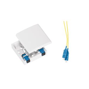 NMF-WO01SCAS2-CS-WT Оптическая розетка