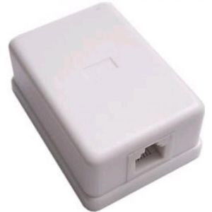 RJ-11-1 розетка, 1 выход (6Р4С) Розетка