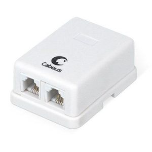 WS-6P4C-TEL-2 (7484c) Розетка RJ-12