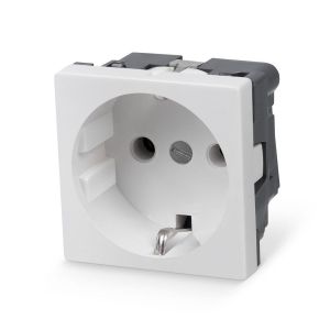 ME45-WH (10103c) Розетка 2к+З