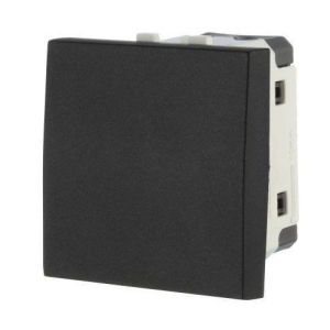 Выключатель 45х45мм LK45, черный бархат (850708) Выключатель