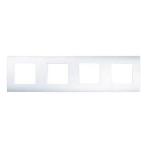 Рамка 4-постовая, белая, LK45 (854404) Рамка
