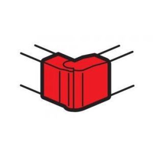 METRA угол внешний 100х50 мм фиксированный белый (638012) Угол внешний