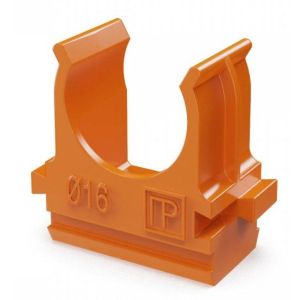 Держатель D16 оранжевый (100 шт.) (PR13.0063) Крепление для труб