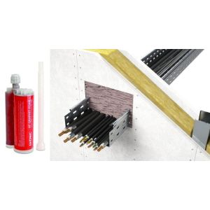 Пена двухкомпонентная огнезащитная, картридж 330 мл (DN1201) Пена двухкомпонентная огнезащитная