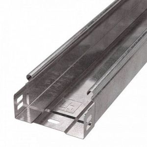 Лоток неперфорированный Стандарт 400х80х3000 (PR16.0059) Лоток металлический неперфорированный