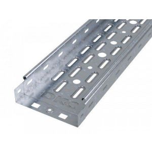 Лоток перфорированный 100х50х3000, горячеоцинкованный (35262HDZ) Лоток перфорированный