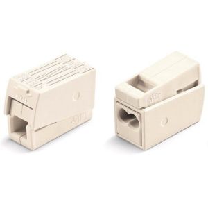 WAGO 224-122 клемма для светильников белая Клемма для светильников