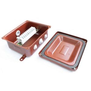 КМ 43-10 ступенчатый ПВХ ввод (zeta30338) Коробка монтажная