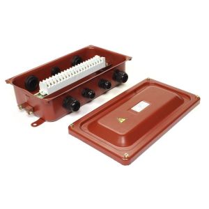 У615А пластиковый ввод (zeta30324) Коробка клеммная