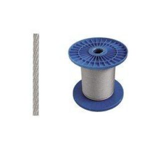 Трос стальной, толщина 2 мм, DIN 3055 (CM625502) Трос стальной