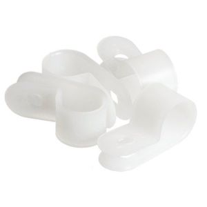 NMC-CHR13-WT-100 (100шт) Клипса для кабеля
