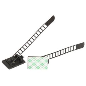 NMC-CHS17-BK-100 (100шт) Основание с регулируемой застёжкой