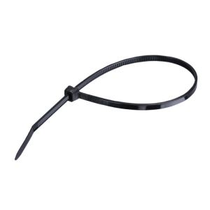 Стяжка нейлоновая 3,6х200мм черная UV (100шт), 06-1012 Стяжка нейлоновая
