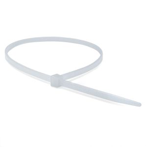 Хомут 4,8x300, белый (100шт) (25217SRV0) Хомут самозатухающий