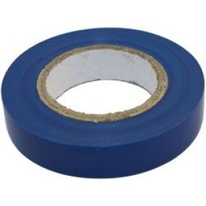 Изолента синяя ПВХ 19х25х0.13мм (KR-09-2205) Лента изоляционная