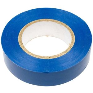 Изолента синяя ПВХ 15х20х0.13мм (KR-09-2605) Лента изоляционная