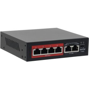 Netis P106C Коммутатор сетевой PoE неуправляемый