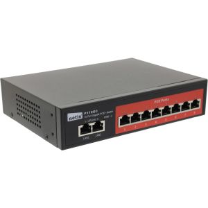 Netis P110GC Коммутатор сетевой PoE неуправляемый
