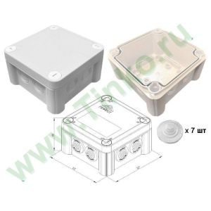 КМ-1212(П)-IP55 Коробка монтажная