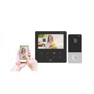 Комплект IP домофонии HiWatch DS-D200IKWF