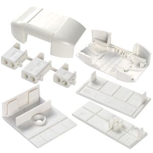 Т-образное ответвление для короба 40х20 (040005S) Ответвитель