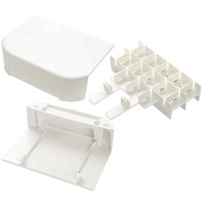 Т-образное ответвление для короба 100х50 (100010S) Ответвитель