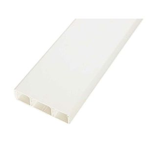 Короб 75х20х2000мм с перегородками, белый (075001S) Короб