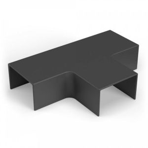 Т-образный угол 16х16 черный (PR08.12866) Промрукав Угол Т-образный