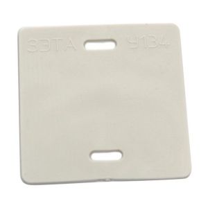 Бирка У134 квадратная (уп 100 шт) (zeta11514) Бирка кабельная