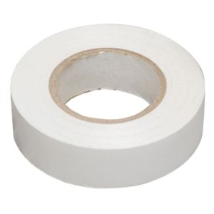 Изолента ПВХ 0.13х15мм (рул.20м) бел. IEK UIZ-13-10-K01