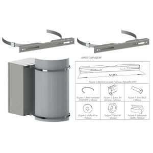 КМА1 Крепление на опору