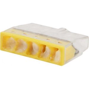 MX3358A-5P (11529c) (10 шт) Клемма соединительная 5-ти проводная