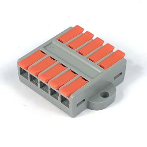 MX662-5R (11416c) Клемма соединительная универсальная проходная 5 полюсов