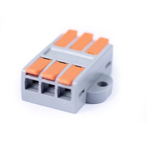 MX662-3R (11414c) Клемма соединительная универсальная проходная 3 полюса