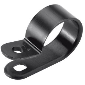 Серьга для кабеля D5 (черная) Клипса