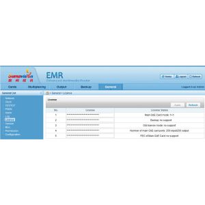 Дополнительная лицензия на активацию функции backup для шасси EMR 3.0
