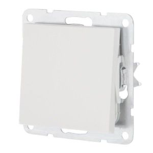 Переключатель 1-клавиши, перекрестный, белый LK80 (840604-1) Переключатель