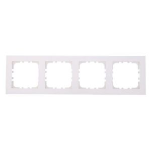 Рамка 4-постовая, белый LK80 FLAT (844404-1) Рамка