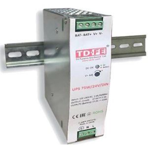 UPS 75W/24V/DIN Блок бесперебойного питания