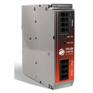 ПРО-ДМ 2х20А 24VDC Диодный модуль 2х20А 24В