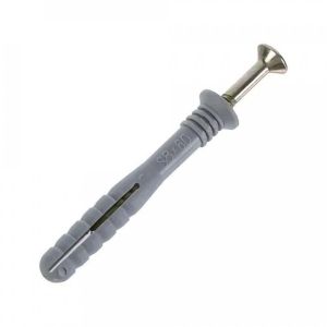 Дюбель-гвоздь 6х40 полипропилен потайной (100 шт) (PR08.10152) Дюбель-гвоздь